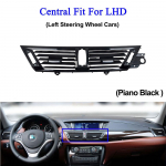 Auto LHD RHD eesmine vasak parem Keskkliimaseade AC ventilatsiooniv&otilde;re v&auml;ljalaskepaneeli katte vahetus BMW X1 E84 jaoks LHD Central