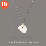 Tere Black Little Devil Halloween naljakas ripats kaelakee paar armas pehme armas kapuutsiga kett Euroopa ja Ameerika imp sulamist tarvikud