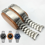 MERJUST AAA kvaliteetne 316L 20mm 22mm h&otilde;bedane roostevabast terasest kellarihm Omega Seamaster 600 Planet Ocean Belt jaoks 20mm