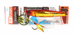 Jackall Metal Jig Raspateen TG Tungsten 80 grammi punane ja kuldne (9975)
