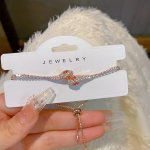 RUI RUI YU naiste ristk&auml;ev&otilde;ru moekas kahekihiline kett k&auml;ev&otilde;ru Ehted Aksessuaarid kuld/must