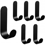 6-osaline k&auml;ter&auml;tikuvanniliim, riidepuu must sein, liimikonks, roostevabast terasest liimikonks, roostevabast terasest liimikonks, vannituba, k&ouml;&ouml;k, magamistuba 9x3x3cm