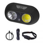 Kerge kaaluga esilatern &otilde;ues telkimine kalap&uuml;&uuml;k mitme režiimiga esituli veekindel esituli USB must