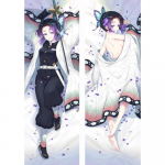 Jaapani anime deemonitapja Agatsuma Zenitsu Dakimakura Kamado Nezuko padjap&uuml;&uuml;r kogu keha kallistav Kochou Shinobu padjakate 40x120cm Peach Skin