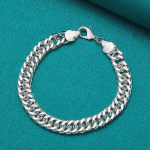 925 h&otilde;bedane 10 mm k&uuml;lgkett k&auml;ev&otilde;ru meestele naistele moepulmapeo v&otilde;lu ehted 20cm