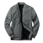 Mens Pilot Biker Bomber Security Fly Military Doorman jope Fliisvoodriga jakk L beež