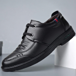 Pehme nahk, ehtne veisenahk, vabaaja nahast kingad, mustad meeste kingad, ehtne meeste nahk, &auml;rikleit, meeste kingad 43