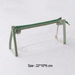 L&auml;bipaistev suure mahutavusega lihtne pliiatsikott Kawaii kosmeetikakott kooli&otilde;ppe kirjatarbed kontoritarbed