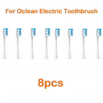 8 tk asenduspead Oclean Flow/x/ X Pro/ Z1/ F1/ One/ Air 2 /se harjapead Pehme Dupont Sonic hambaharja vaakumharjastega 8pcs blue