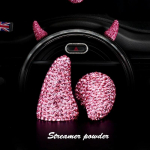For MINI COOPERS JCW ONE F54 F55 F56 F60 R55 R60 R61 R56 car decoration creative cute interior styling stickers car accessories roosa