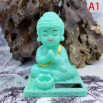 1 tk Feng Shui P&auml;ikeseenergia Noogutav Buddha kuju Maskott Kodu Auto sisekujundus Lucky Tathagata vaik K&auml;sit&ouml;&ouml; Dekoratiiv A1