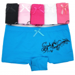 Aluspesu Naiste Puuvillane Bokserid L&uuml;hikesed p&uuml;ksid Naiste Alusp&uuml;ksid Lillelised poistep&uuml;ksid Alusp&uuml;ksid Pesu Intiimne 6 tk/partii M