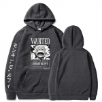 Uusimad Anime &uuml;hes t&uuml;kis kapuutsid Gear 5 Luffy Sun God kapuutsiga pullover Hot Harajuku tr&uuml;kitud dressipluusid vabaaja unisex r&otilde;ivad XXXL tumehall v&auml;rv