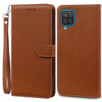 16 v&auml;rvi Galaxy A12 &uuml;mbris Samsung Galaxy A12 &uuml;mbrisele nahast rahakoti &uuml;mberp&ouml;&ouml;ratav &uuml;mbris Samsung A12 5G GalaxyA12 A 12 kaitsev kaardipesa hoidiku kate