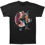 Street Fighter Akuma Slim Fit must Unisex T-s&auml;rk S