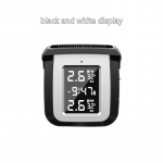 P&auml;ikese rehvir&otilde;hu detektor Mootorratta juhtmeta rehvir&otilde;hu monitori j&auml;lgimiss&uuml;steem veekindel black white display must