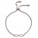 Simple Ins reguleeritava suurusega k&auml;ev&otilde;ru, &uuml;hekordne 8-kujuline keerutatud k&auml;ev&otilde;ru, naiste randmer&otilde;ngas kuld