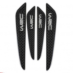 4 tk s&uuml;sinikkiust auto k&uuml;ljeuksed kriimustusvastased kaitsed, kleebised