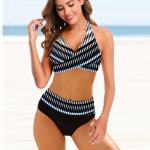 Naiste &otilde;lapaeltega ujumistrikoo Gradient Green Print Bikini Tankini ujumistrikoo S