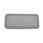 K&auml;sitsi valmistatud alumine Pu-nahast naiste rahakott, kulumiskindel ristk&uuml;likukujuline tarvikud k&auml;ekoti osad kudumiskoti p&otilde;hi h&otilde;be