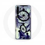 &Uuml;mbris Huawei P30 Dreamcatcherile lilla hall ja must