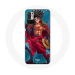 Coque pour Xiaomi Redmi Note 10 5G Luffy Gear 5 One Piece Anime