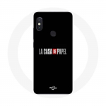 &Uuml;mbris Xiaomi Redmi Note 5 AI kahekaamera jaoks La casa de papel Logo