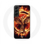 &Uuml;mbris Samsung Galaxy S22 Hunger Games Movie Logo jaoks