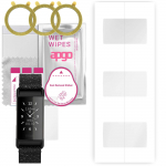 3x apgo h&uuml;drogeeli ekraanikaitse Fitbit Charge 4 SE jaoks, h&uuml;drogeelkile, positsioneerimiskihiga lihtne paigaldada