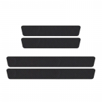 4 TK auto uksel&auml;ve kaitseraua kleebised, 3D s&uuml;sinikkiust auto &uuml;mbris kile auto kattekile isekleepuv kriimustusvastane 4pcs