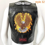 Four Seasons Locomotive meeste nahast tikandiga vestiga vest M