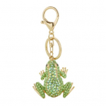 Creative Frog Ripats V&otilde;tmehoidja S&auml;delevad Rhinestones Inkrusteeritud auto v&otilde;tmehoidja Seljakott Kott Charm V&otilde;tmehoidja Aksessuaarid roheline