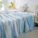 Kliimaseade &Otilde;huke Tekk Suvine Tekikott Jahutav Suvine Puuvillane Tekk King Size Pits Tasuta Kohaletoimetamine Udusinine Voodipesukomplekt Pestaud 110x150cm 1pc