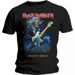 Iron Maiden Legacy Beast Eddie On Bass Classic Rock Metal Band Unisex T-s&auml;rk S