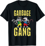 Naljakas Gang Raccoon And Opossum Unisex T-s&auml;rk S