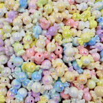 10 tk Candy Shape Ehted Aksessuaarid Lahtised helmed k&auml;ev&otilde;ru k&otilde;rvar&otilde;nga valmistamiseks 11,2 * 21,4 mm kaetud v&auml;rviga DIY akr&uuml;&uuml;l