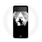 Coque Samsung Galaxy Z Flip3 legend of zelda lune