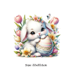 1 tk lihav&otilde;ttej&auml;nese ja muna soojus&uuml;lekande kleebis, triigitavad kleebised r&otilde;ivaste jaoks, T-s&auml;rkide valmistamine, patjade kaunistamine, r&otilde;ivatarbed ja aplikatsioonid