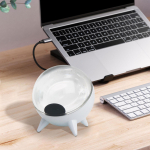 Fluid Rhythm Lamp Tantsumuusika Partner Ornamendi Visualiseerimine Dekoratiivne Ferrofluid valge