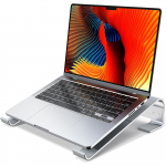 S&uuml;learvuti jahutusalus MacBook Pro, Mac Book Air, Dell XPS, HP, Lenovo jaoks, lauaalumiiniumist arvuti ergonoomiline t&otilde;stik, m&auml;rkmik, t&ouml;&ouml;, kodu, kontoritarvikud h&otilde;be