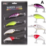 FTK 4 tk kalap&uuml;&uuml;gi landi komplekt - bassile, forellile 4pcs-1#