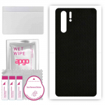 apgo Protective Skin Sticker for the back compatible with Huawei P30 Pro, Wrap Film, Foil, Vinyl - Pattern Matrix