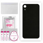 apgo Protective Skin Sticker for the back compatible with Apple iPhone XR, Wrap Film, Foil, Vinyl - Pattern Matrix