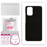 apgo Protective Skin Sticker for the back compatible with Xiaomi Poco M5s, Wrap Film, Foil, Vinyl - Pattern Matrix