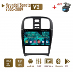 Android Car Radio Stereo jaoks Hyundai Sonata 2003-2009 2 Din Multimeedia Carplay Navigatsioon Autoraadio GPS WIFI Peaseade 4+64GB 1+16GB