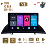 2 Din Androidi autoraadio multimeediumivideopleier BMW X3 E83 2004-2012 navigatsiooni-GPS WIFI peakomplekti 1+16GB jaoks 1+16GB