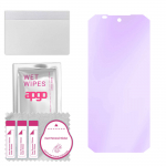 apgo Anti-Blue 9H Hybrid protective glass compatible with Oukitel WP6, flexible nano glass, great replacement for tempered glass, scratch-resistant, f