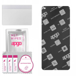 apgo MATTE Hybrid protective glass compatible with Realme 9 RMX3521, flexible nano glass, great replacement for tempered glass, scratch-resistant, ful