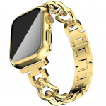 Cuban Link rihm Apple'i kellarihmale 41mm 40mm 38mm 45mm 44mm 42mm Roostevabast terasest metallist k&auml;ev&otilde;ru iWatch seeria 7 6 5 4 3 se For 41mm