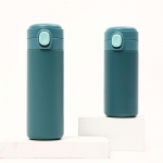 320/420ML Uus 304 roostevabast terasest lihtne vedrukaanega hernekass &otilde;pilastele v&auml;ike v&auml;rske mini kaasaskantav kuumuse s&auml;ilitamise tass 320ml roheline